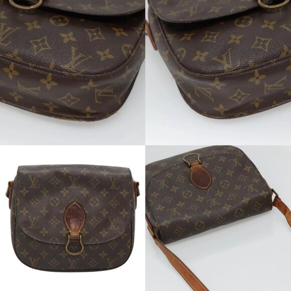 LOUIS VUITTON Monogram Saint Cloud GM Shoulder Bag M51242 LV Auth 123875 - Picture 15 of 15